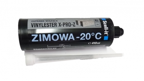 kotwa chemiczna klej ywica zaprawa scell it 410 ml ZIMOWA