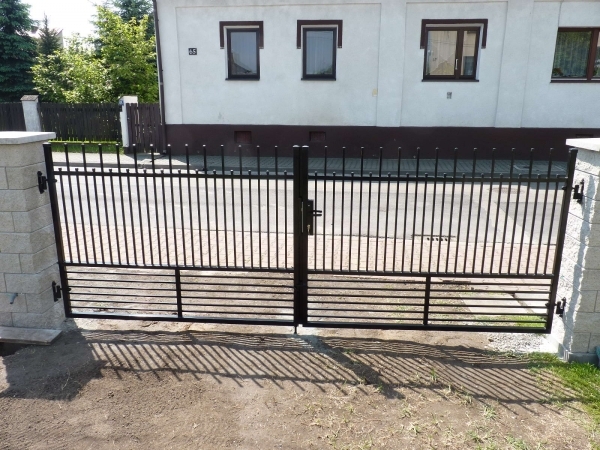 brama palisada zagszczona